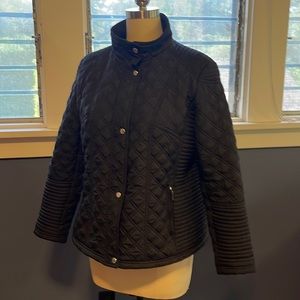 Quilted Black jacket from Weatherproof